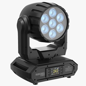 3D Detailed Stage Light 03