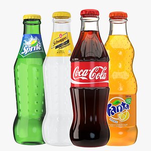 3D soft drink model