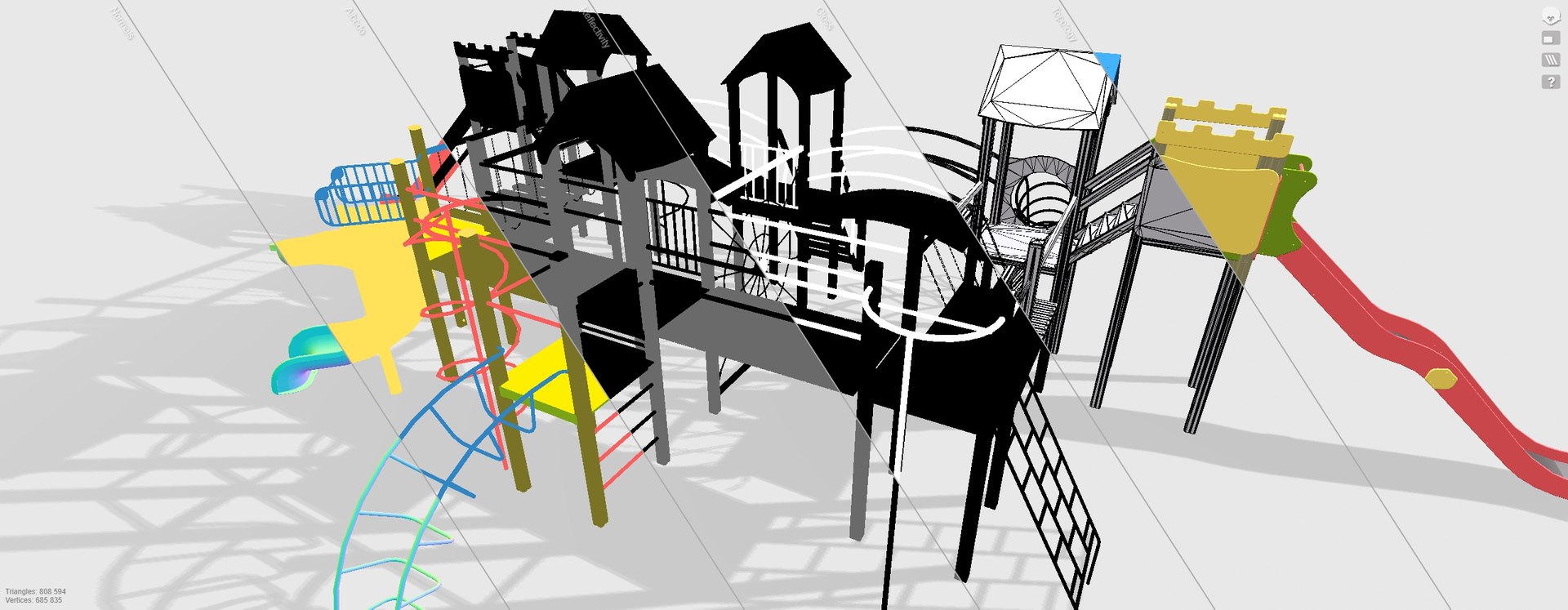 Playground for kids model - TurboSquid 2168684