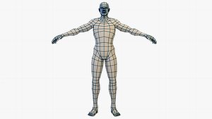 Male Base Mesh LOW POLY
