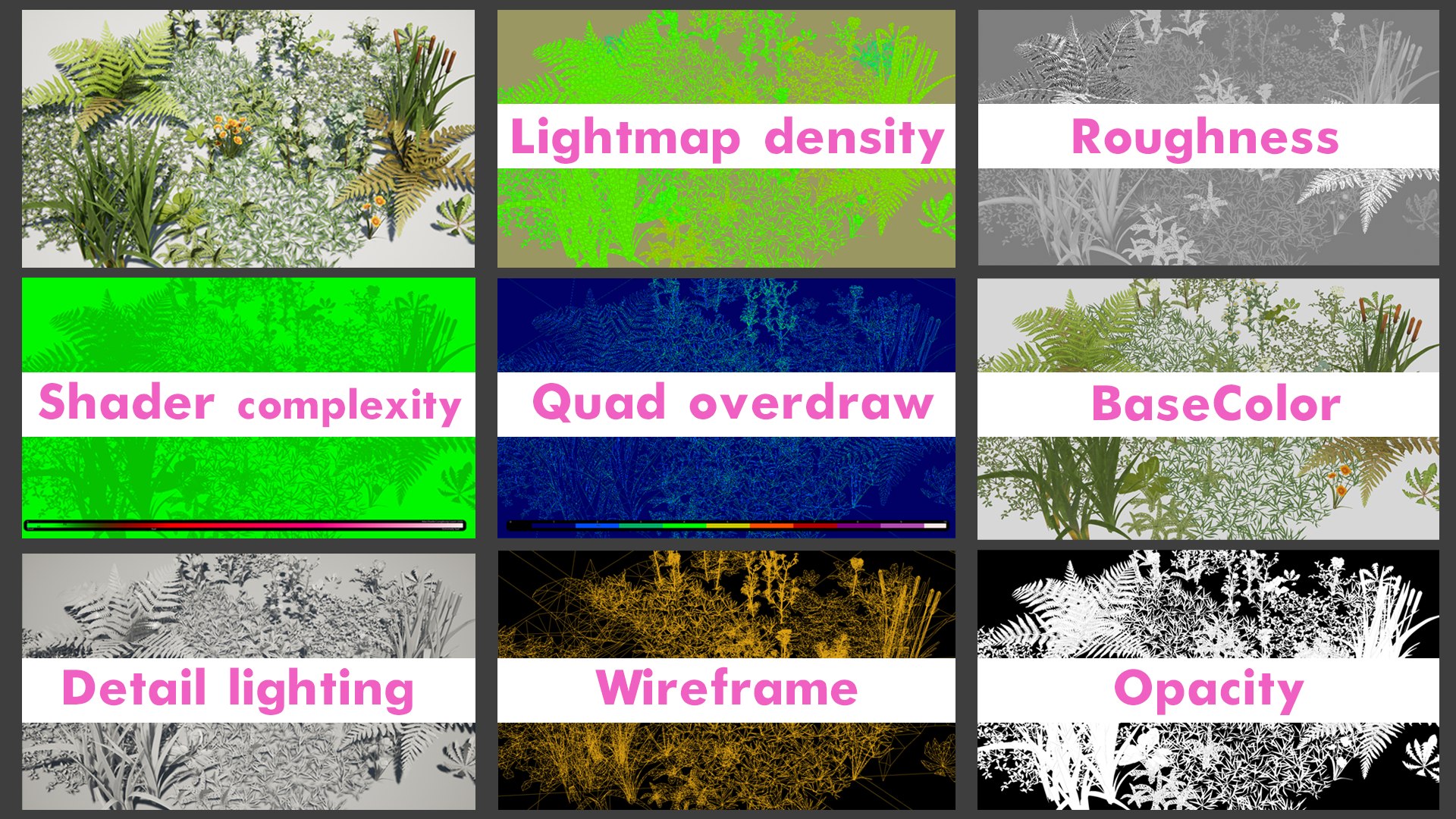 Grass Field Pack 3D model https://p.turbosquid.com/ts-thumb/29/s3fcMr/Dh/shader/png/1635271978/1920x1080/fit_q87/4959c7864a8a39a00b186a0471299770782ca398/shader.jpg