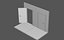 3d pack house items interior furniture model