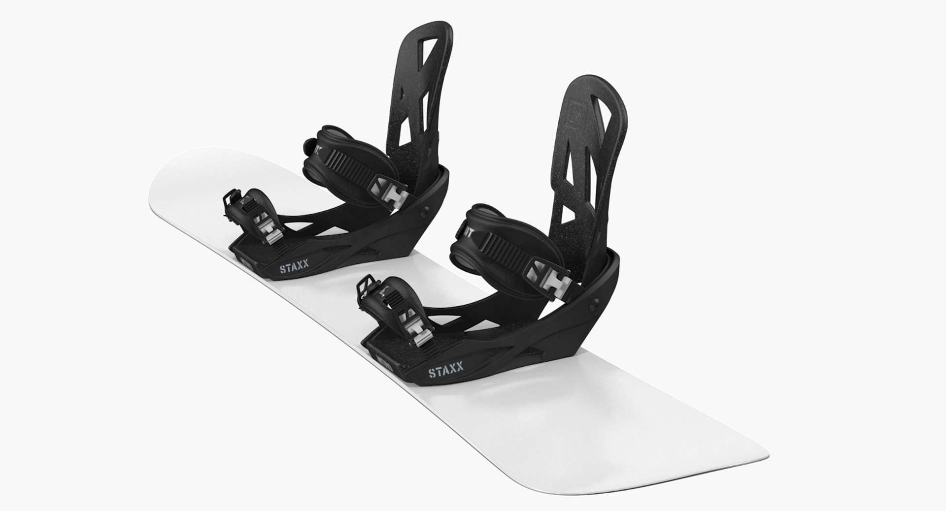 3D model snowboard staxx bindings board - TurboSquid 1344696