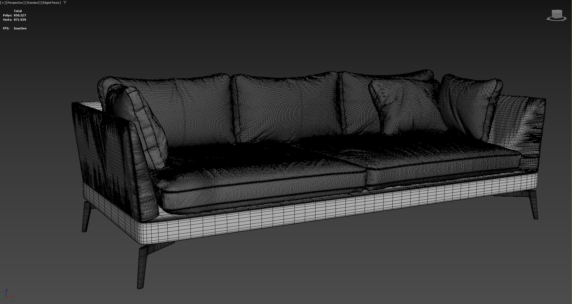 3D model FEEL GOOD SOFA TurboSquid 2169263