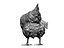 Real Chicken 05 - 3d scan