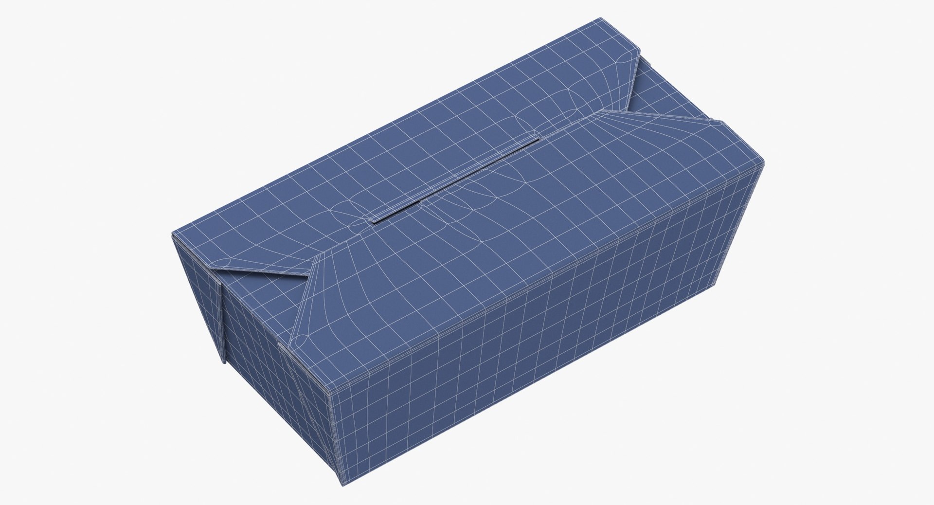 3D Chinese Food Box 07 Closed - TurboSquid 2118452