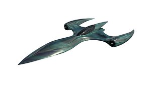 Sci fi aircraft model