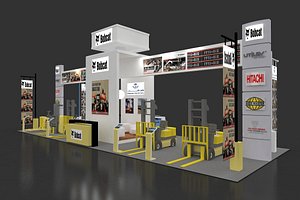 exhibition stand 6x18m 108sqm