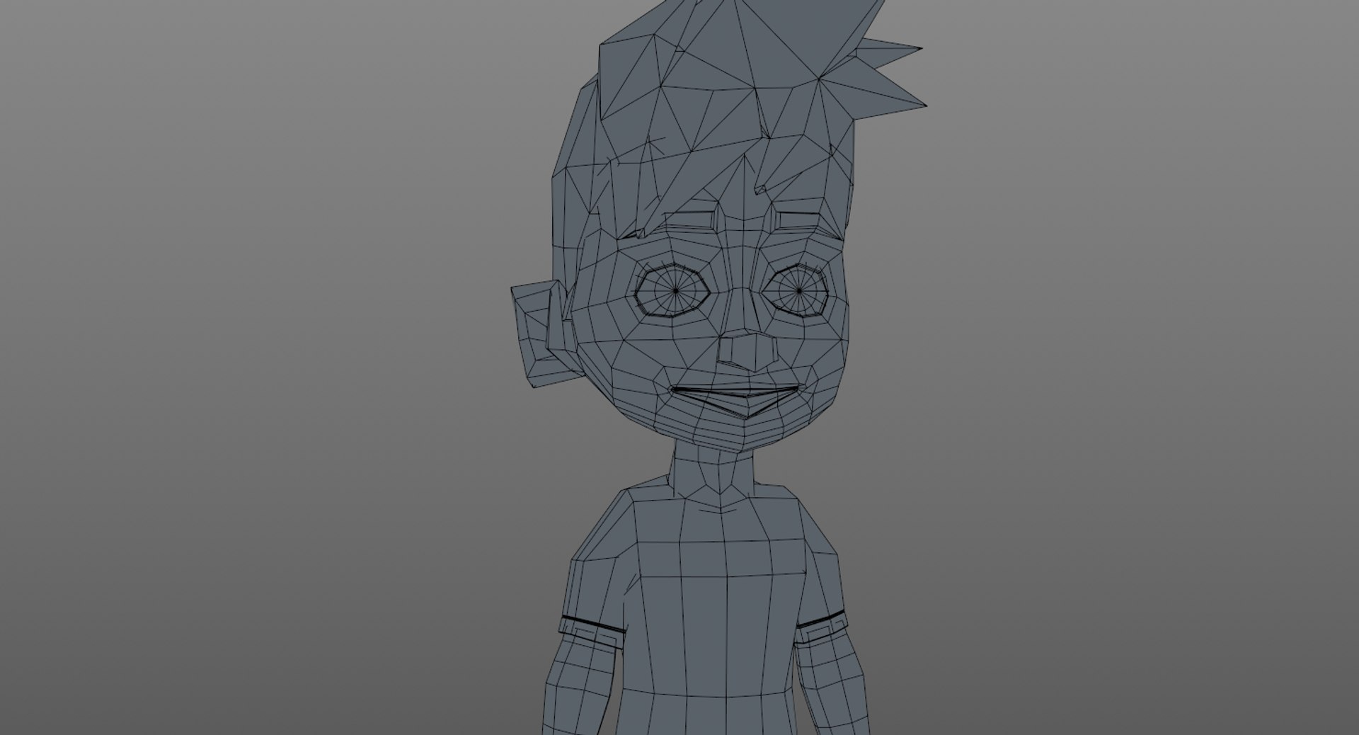 3d Model Stylized Character Rigged