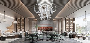 Hotel Lobby Interior-A7