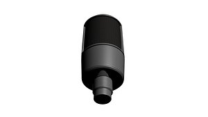 Desktop microphone 3D model