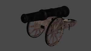Civil War Cannon model