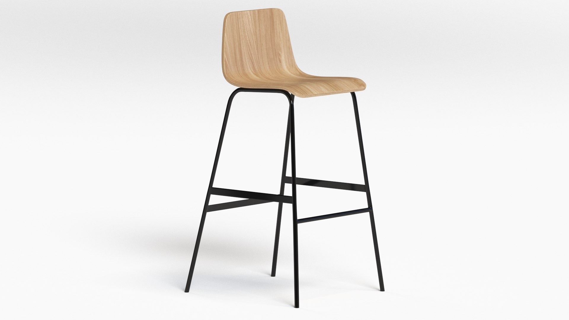 3D Lecture Bar Stool model - TurboSquid 1782634