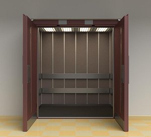 Vintage cargo elevator