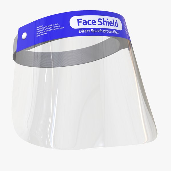 modelo 3d Protección facial - TurboSquid 1554071