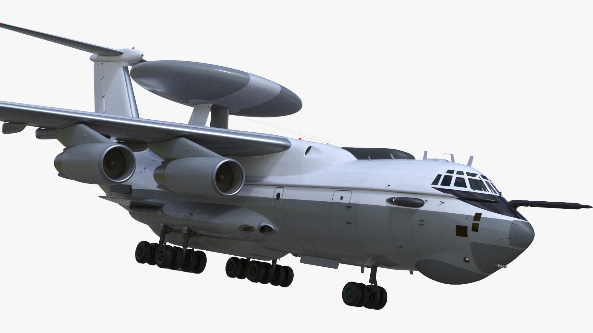 Aerial Reconnaissance Aircraft Rigged for Maya 3D model preview