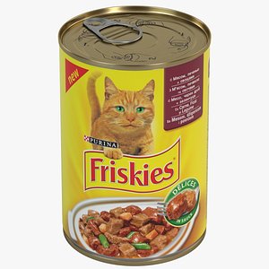 Friskies Tin Can