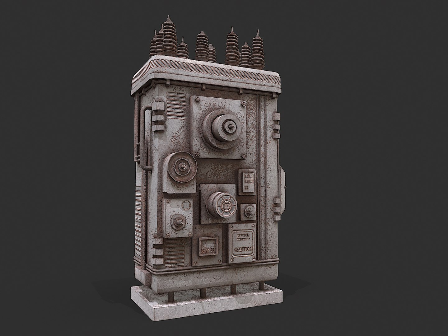 3D Electrical Transformer Collection - TurboSquid 2433195