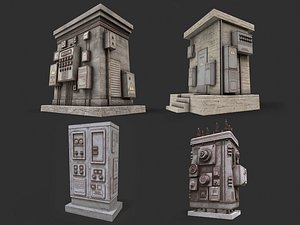 3D Electrical Transformer Collection