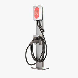 3D model EV Charger 02