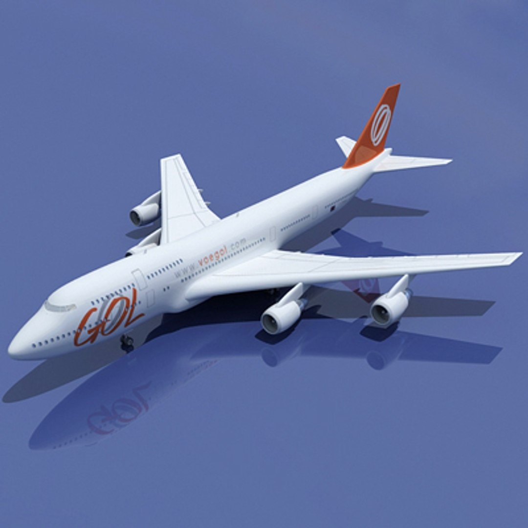 3d B 747