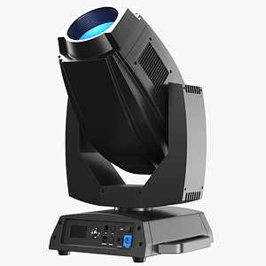 3D model Detailed Stage Fog Light