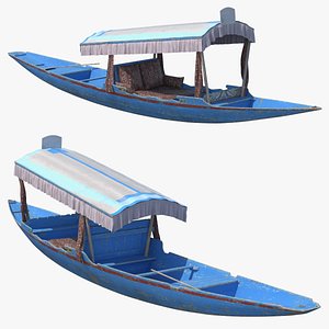 3D Shikara Blue Old model