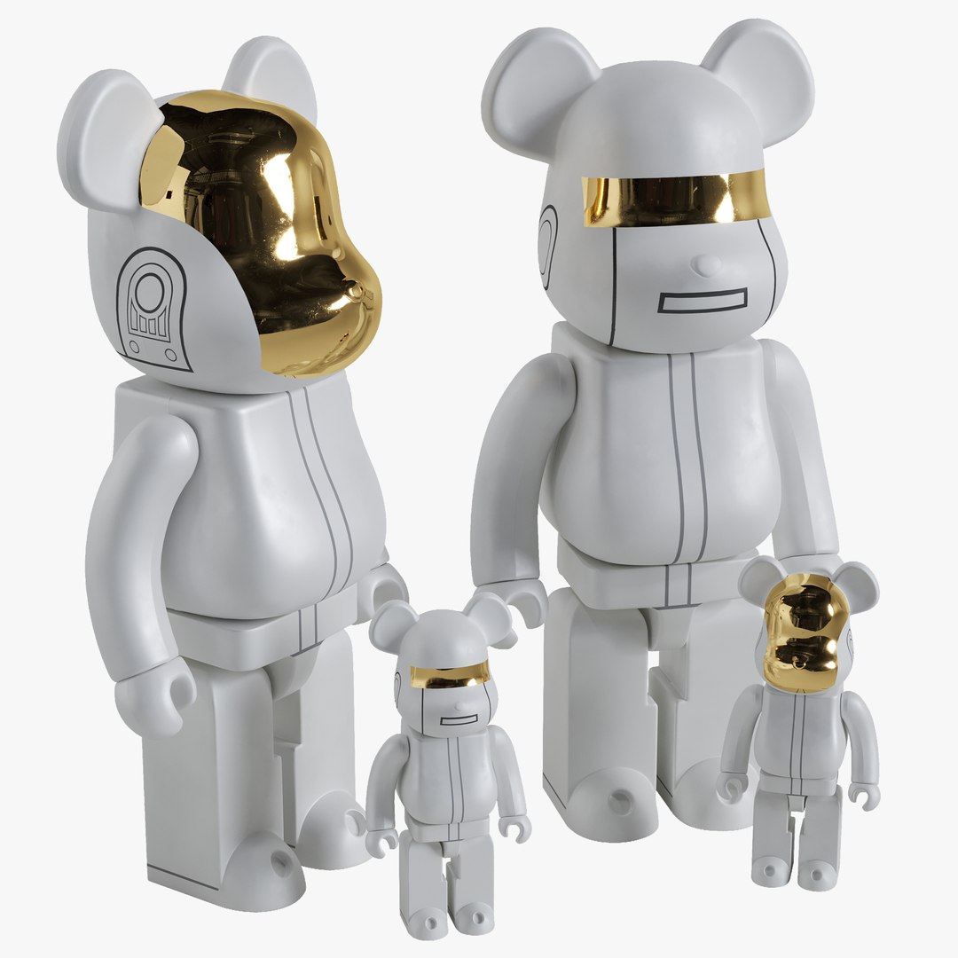 daft punk bearbrick