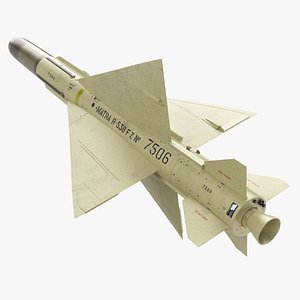 Matra 530 Missile 3D model