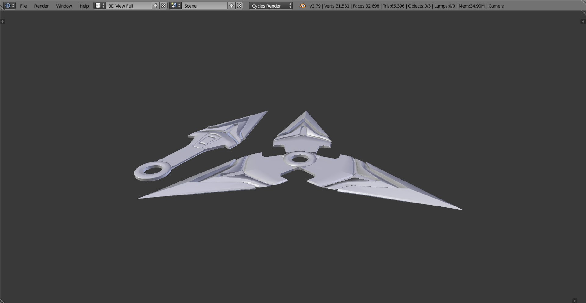 3D shuriken kunai https://p.turbosquid.com/ts-thumb/2A/gU4FA3/AUM3QP4T/genjishuriken/png/1519925865/1920x1080/fit_q87/8191ecd79ea79a7e3cc85d7ef2501e5220fde2ba/genjishuriken.jpg