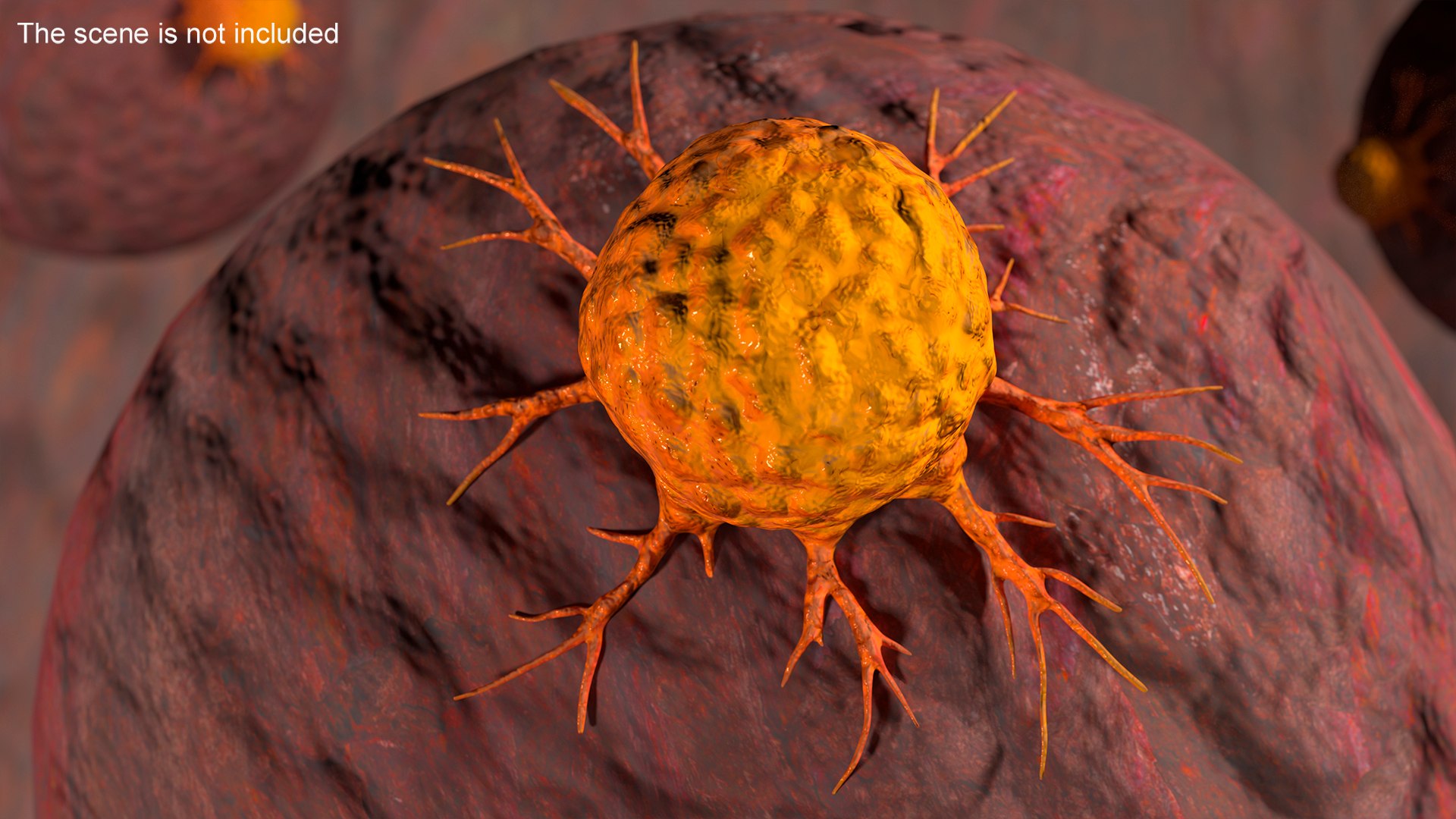 Cancer Cell For 3D Print 3D Model - TurboSquid 2256189