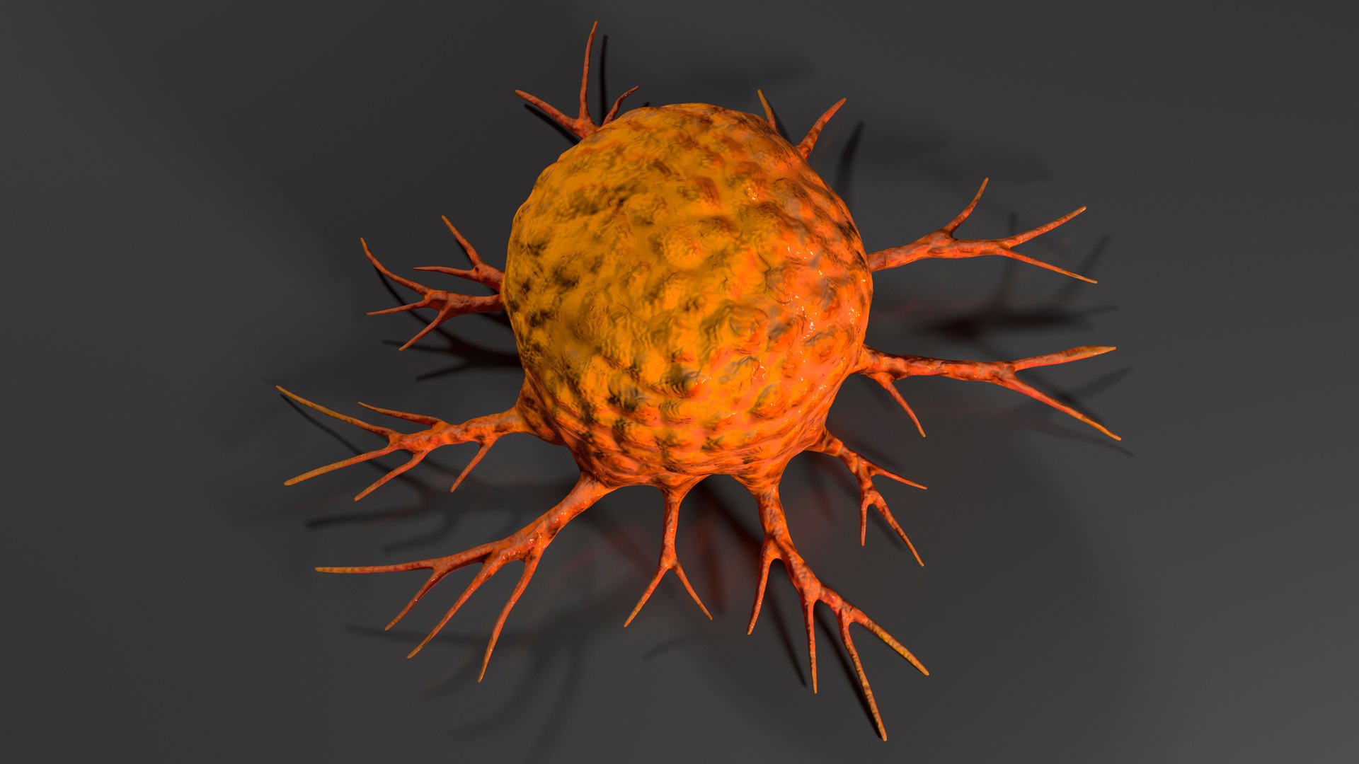 Cancer Cell For 3D Print 3D Model - TurboSquid 2256189