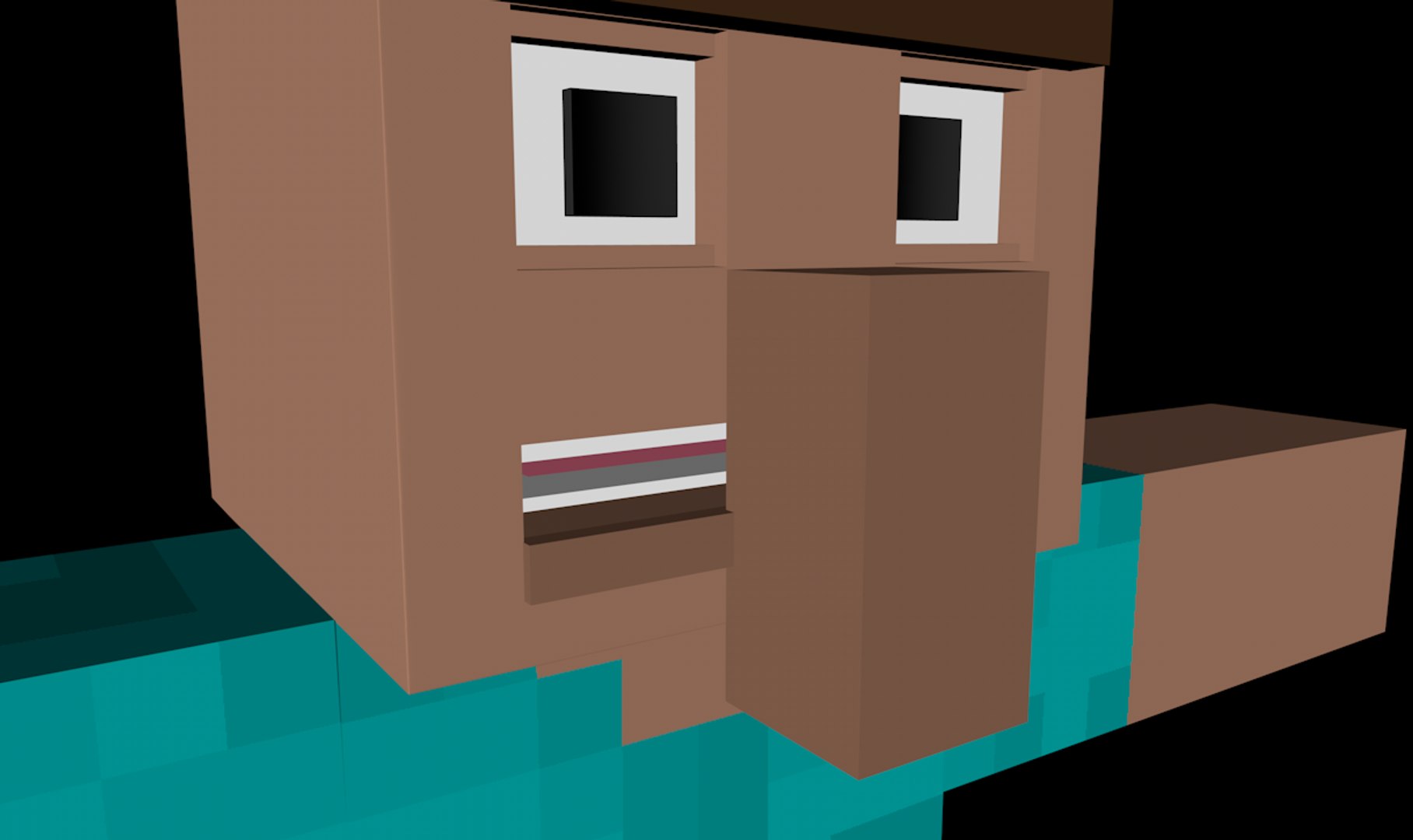 3d Model Minecraft Rig