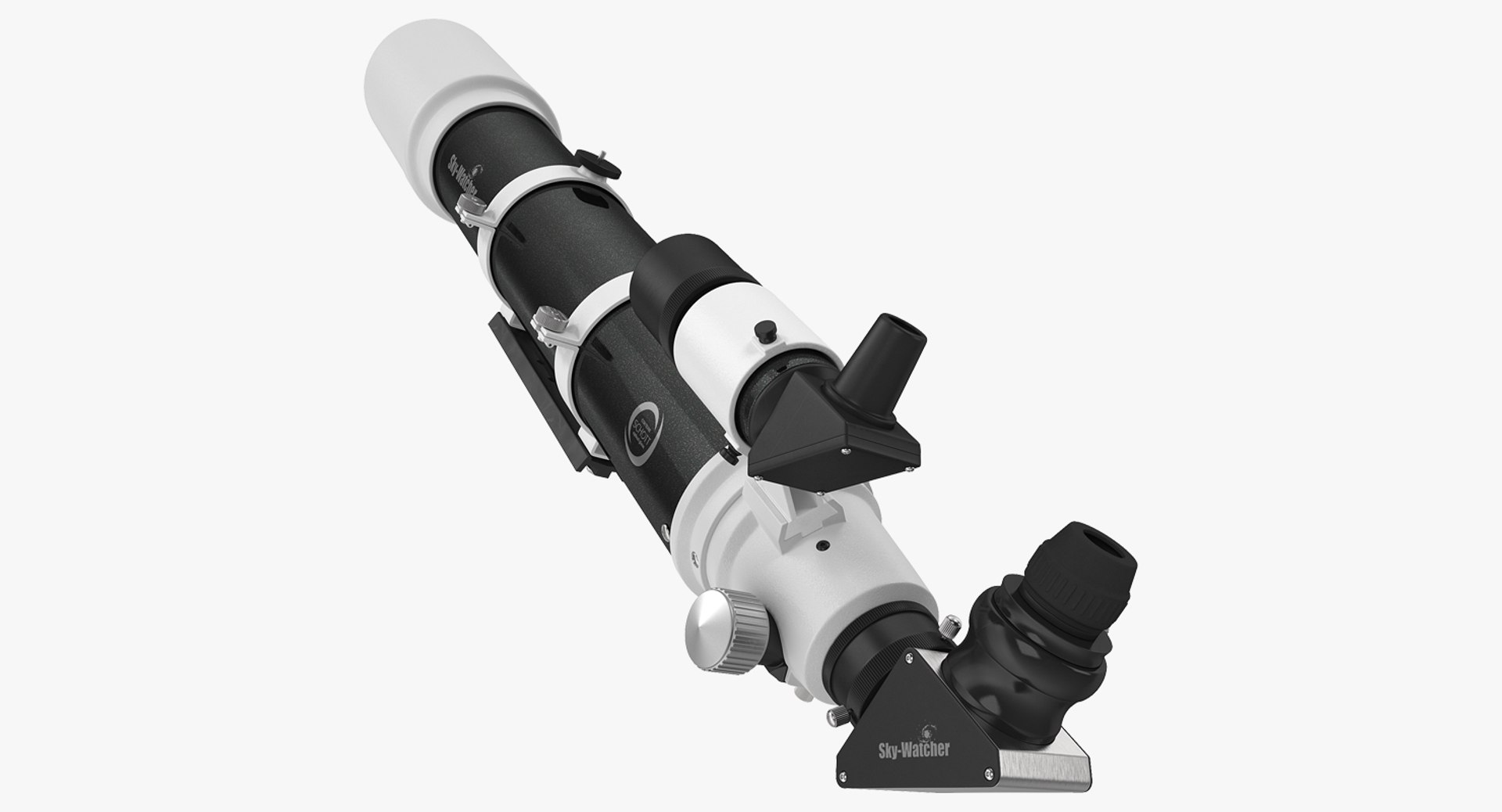 Sky-Watcher Pro 120ED Telescope 3D Model 3D model preview