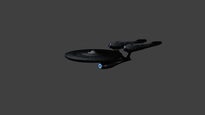 USS Enterprise low detail