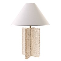 Rachel Donath marquis table lamp resin clair