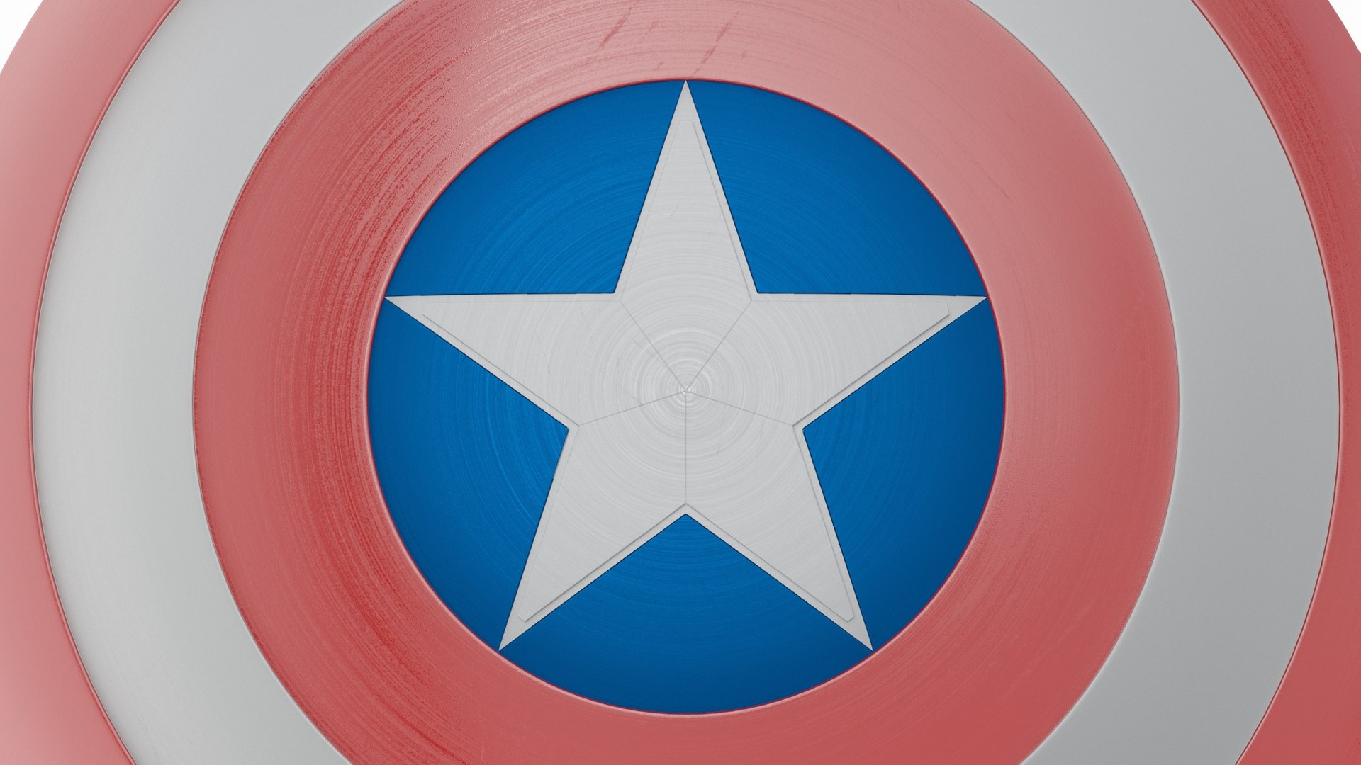 3D Captain America Shield - TurboSquid 1589080