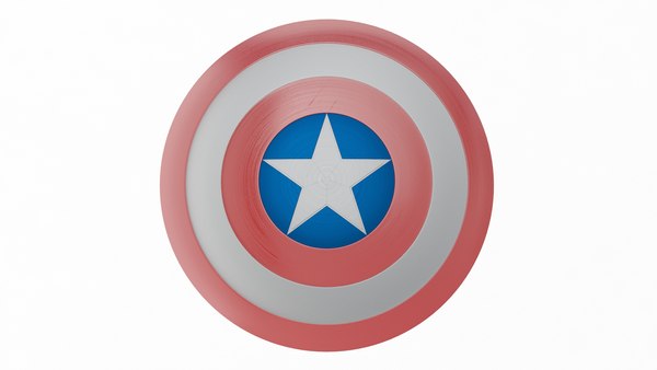 3D captain america shield - TurboSquid 1589080