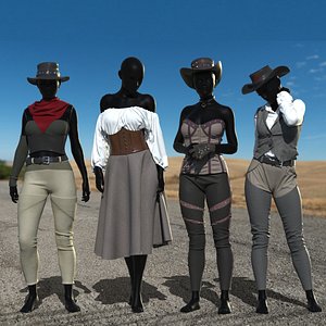 3D New Female Custom outfits