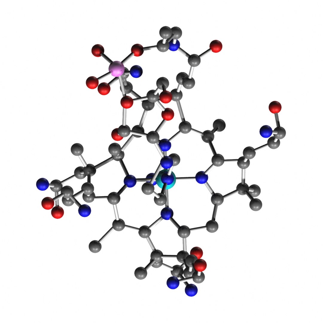Vitamin B12 3d Model