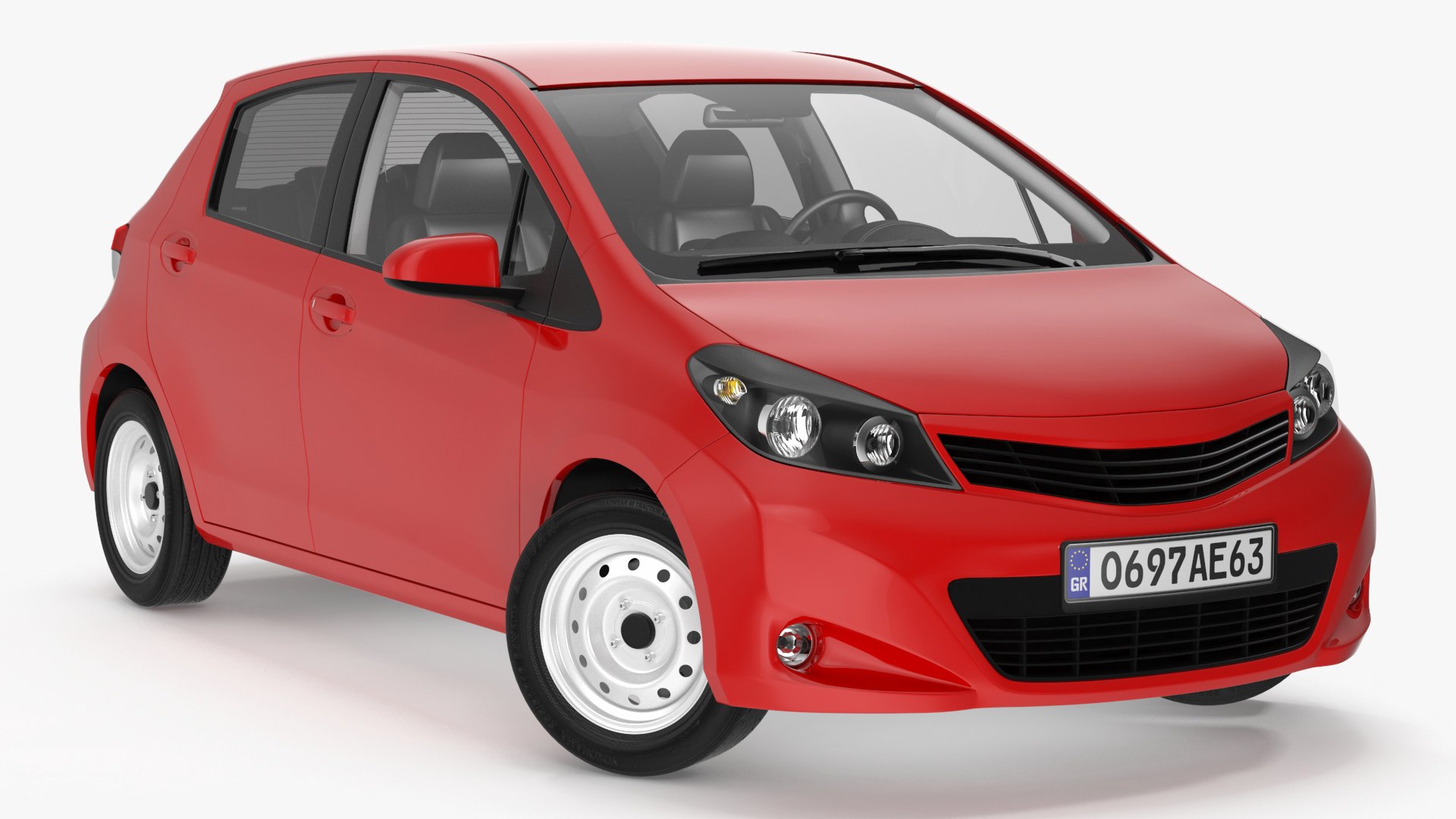Hatchback Rigged 3D model preview