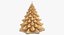 Weihnachtsbaumförmige Kerzen Unlit