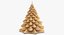 Weihnachtsbaumförmige Kerzen Unlit