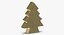 Weihnachtsbaumförmige Kerzen Unlit