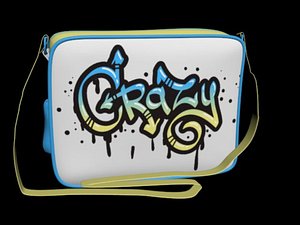 Shoulder bag - crazy print