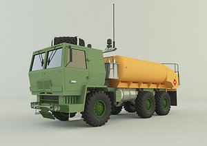 Medium Tactical Vehicle tanker 3D