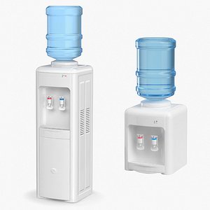 Water cooler Colection 3D model