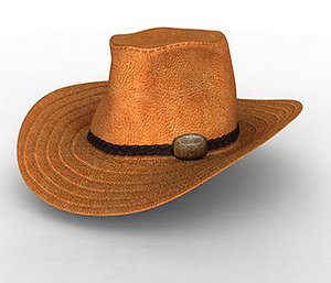 leather hat cowboys max
