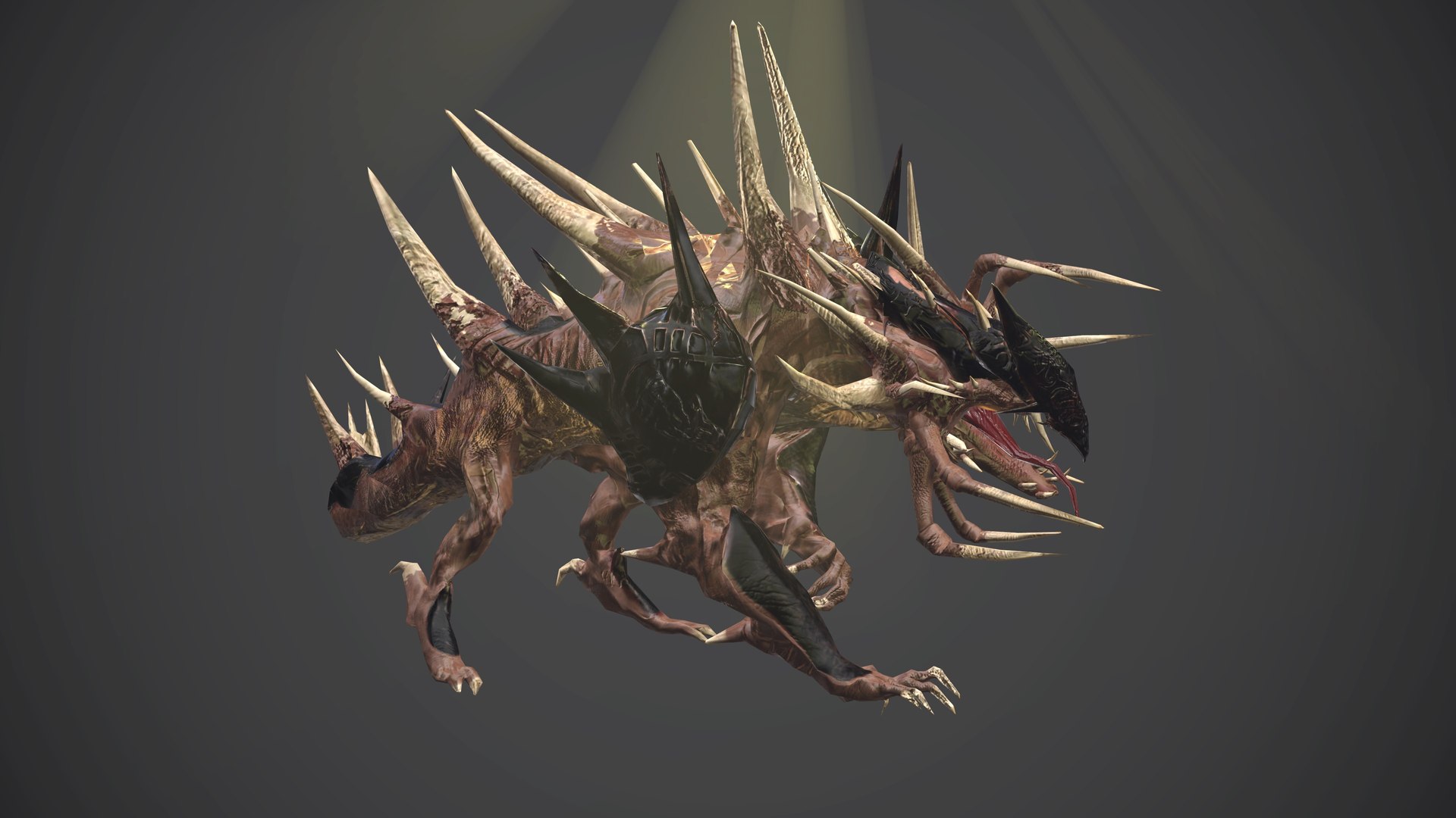 3d Model Infernal Dog