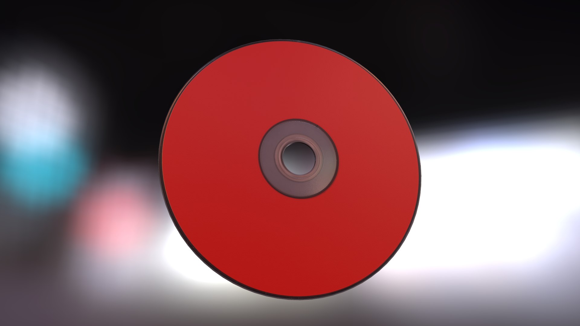 3D compact disc model - TurboSquid 1243025